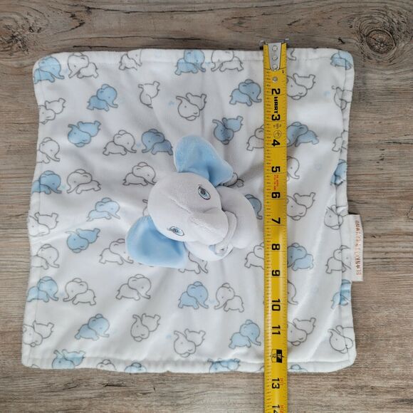 Baby Lovey Elephant Plush Soft Comfort Blankets & Beyond Security Blanket - Picture 4 of 7